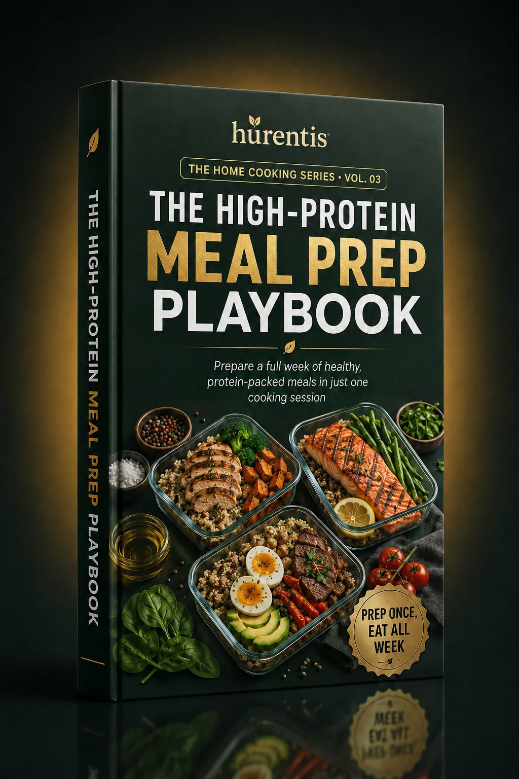 THE HIGH-PROTEIN MEAL PREP PLAYBOOK